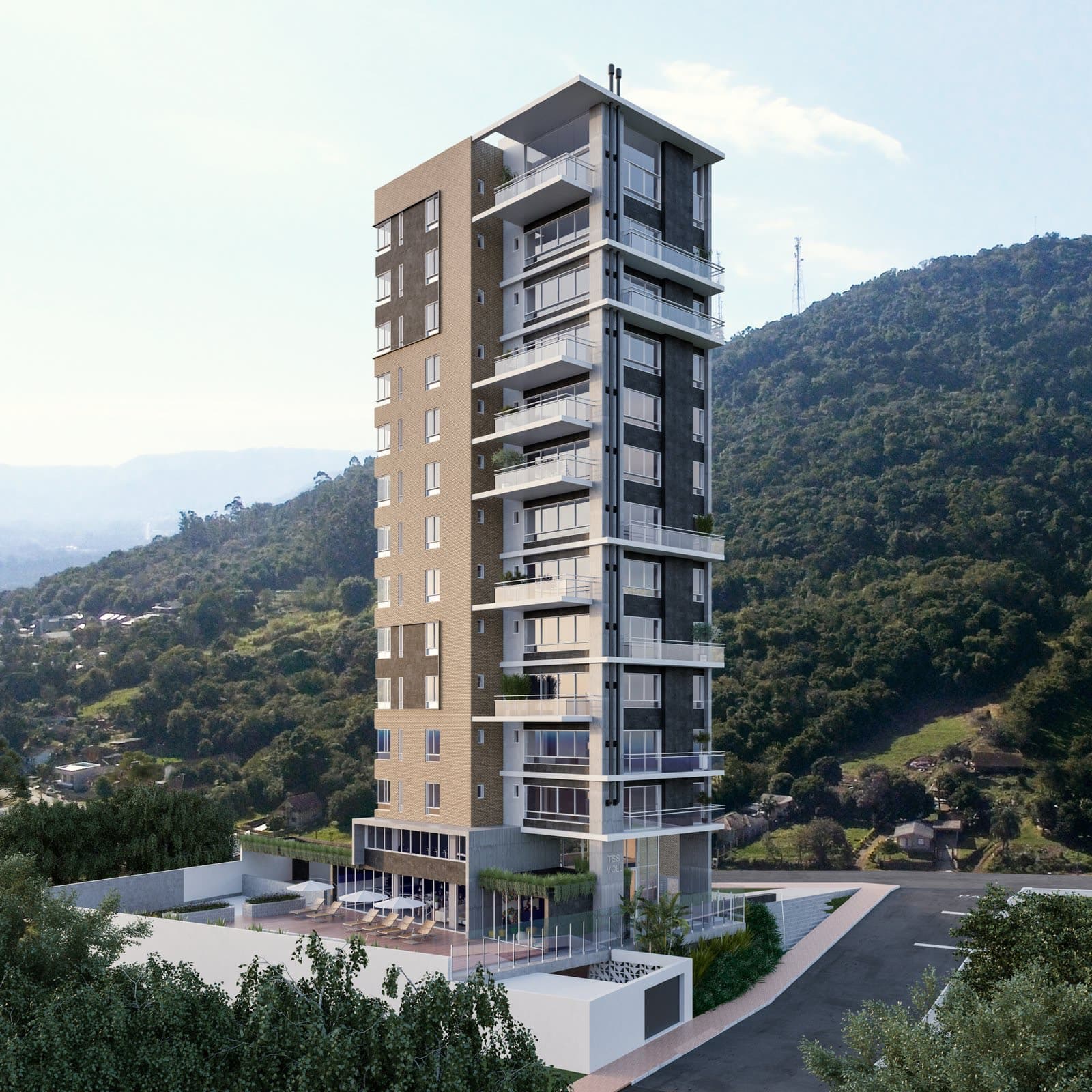 Voll, Residencial de alto padrão, projeto da A3