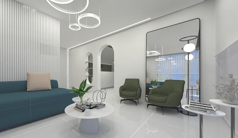Oncoprev, Clínica de oncologia · sala de espera